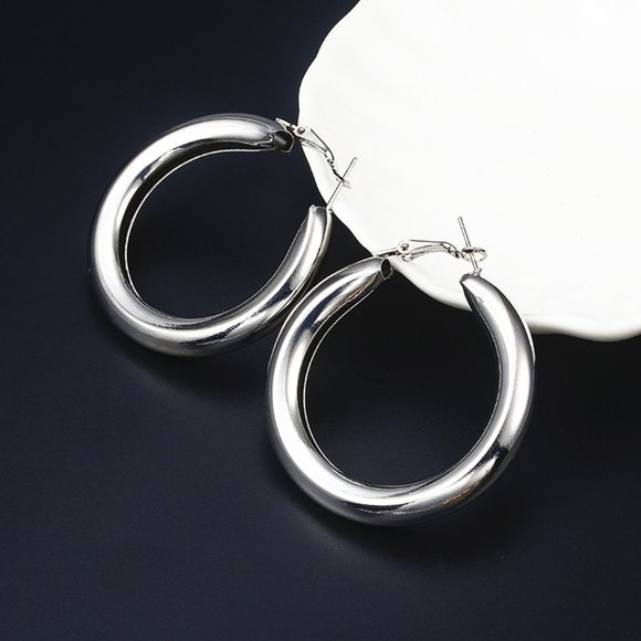 Jewelry - (BI) silver ring earrings